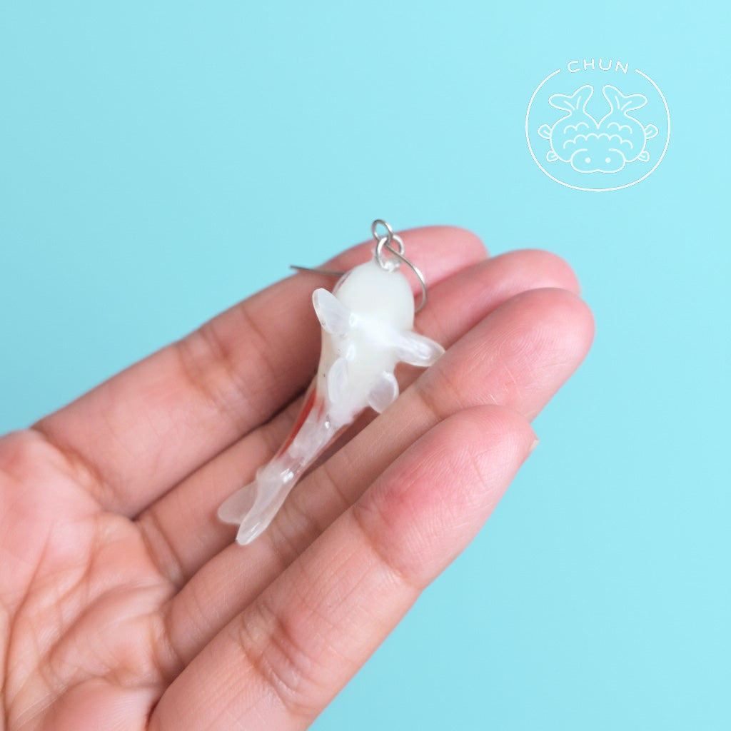 Koi Earring - Cherry