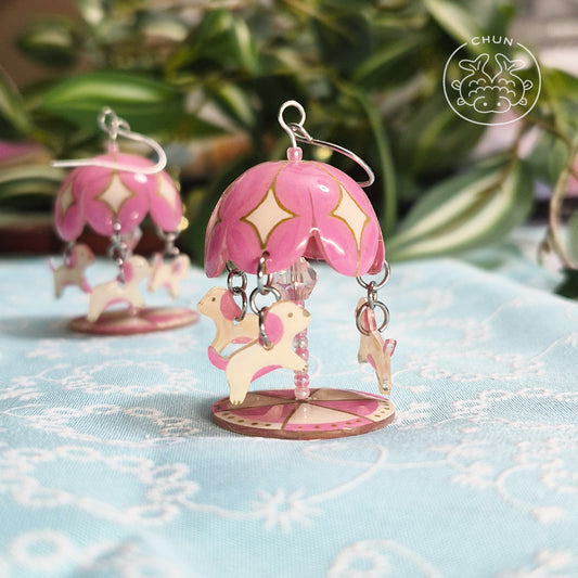 Merry-go-round: Pink Puppies