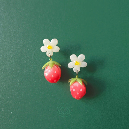 Strawberry Earrings