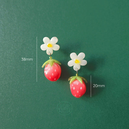 Strawberry Earrings