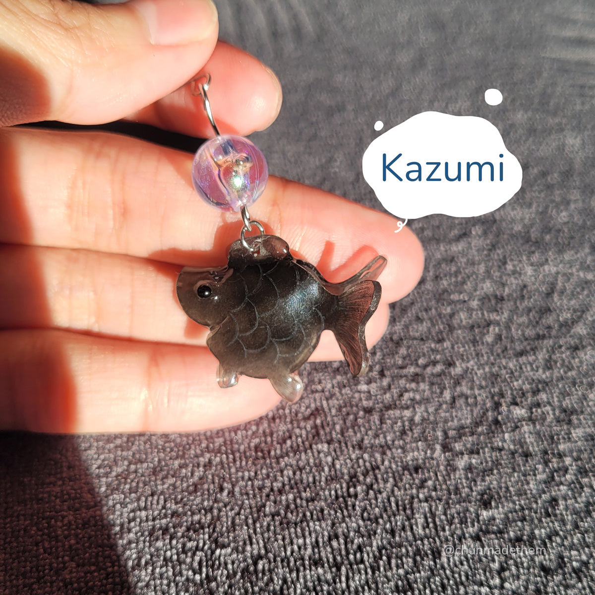 Goldfish Singel Earring