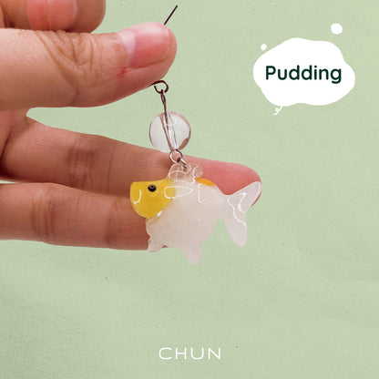 Goldfish Singel Earring