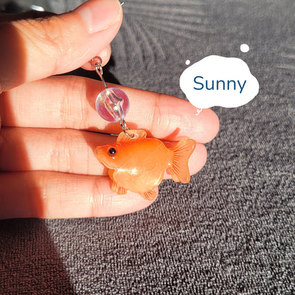Goldfish Singel Earring