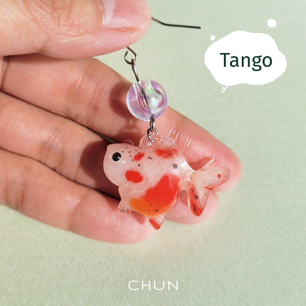 Goldfish Singel Earring