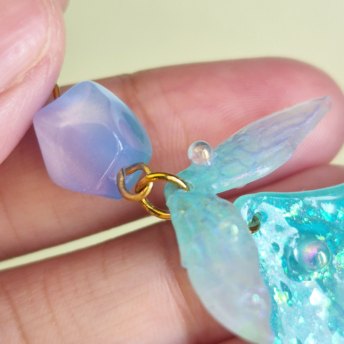 Dreamy Blue Mermaid Tail