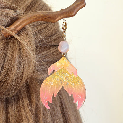 Blush Pink Mermaid Tail