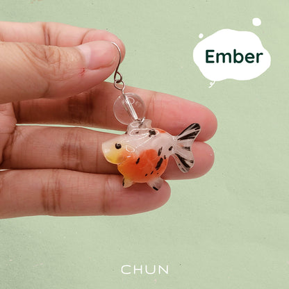 Goldfish Singel Earring