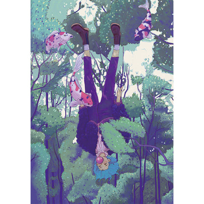 Postcard: Falling