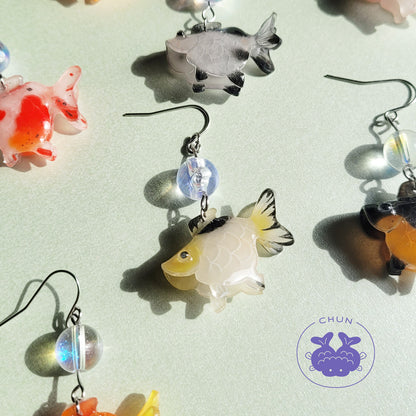 Goldfish Singel Earring