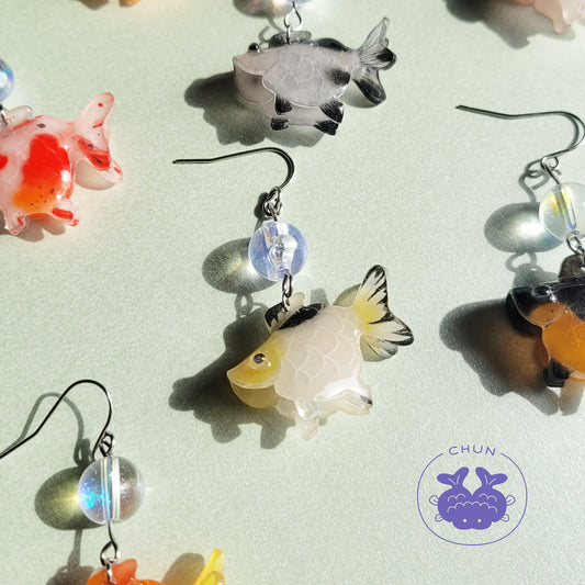 Goldfish Singel Earring