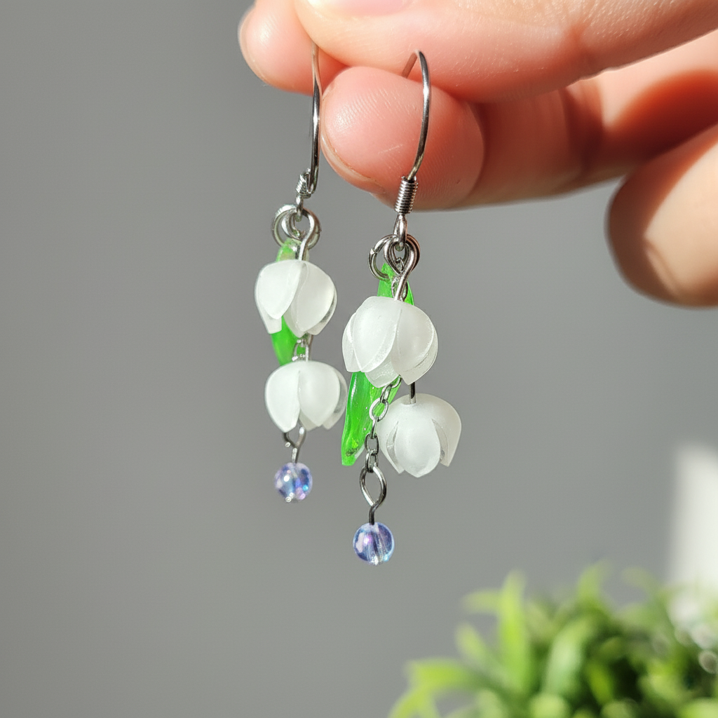 Lily of the Valley Earrings