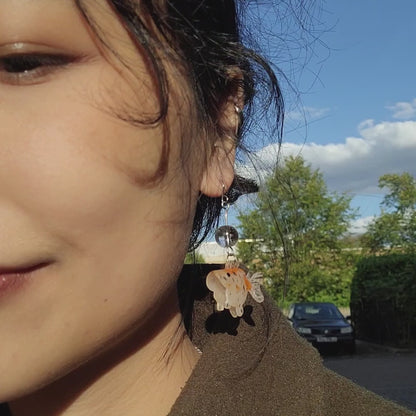 Goldfish Singel Earring