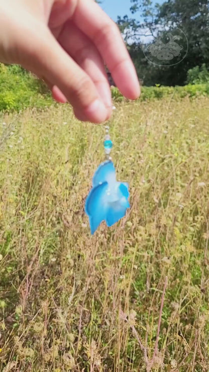 Betta Single Earring - Blueberry