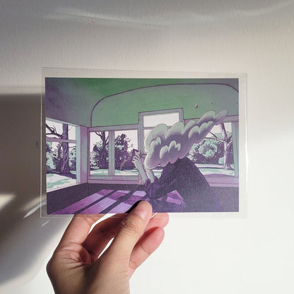 Postcard: Thinking